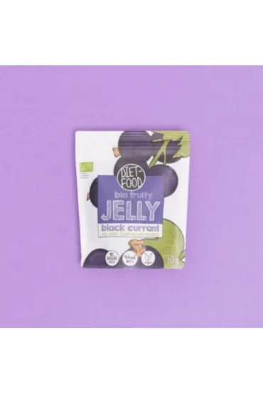 Diet-Food �elki owocowe o smaku czarnej porzeczki 50 g Bio