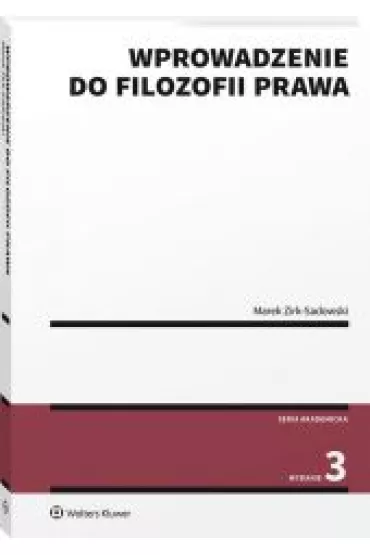 Wprowadzenie do filozofii prawa - Marek Zirk-Sadowski