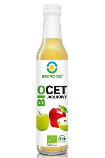 Bio Food Ocet jab�kowy niefiltrowany 250 ml Bio