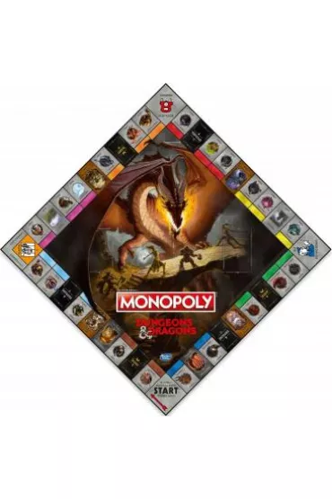 Monopoly. Dungeons & Dragons
