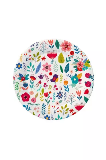 Godan Talerzyki papierowe Summer Have fun 18cm 6 szt.