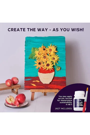 Sensory Art Okto Zestaw kreatywny - S�oneczniki 30x40 cm