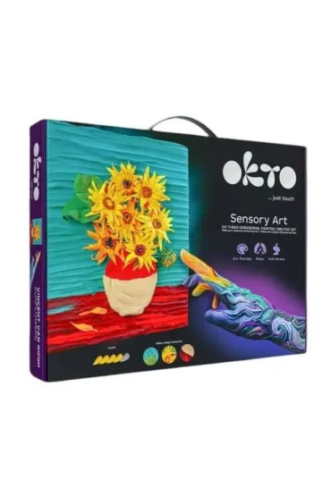 Sensory Art Okto Zestaw kreatywny - S�oneczniki 30x40 cm