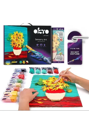 Sensory Art Okto Zestaw kreatywny - S�oneczniki 30x40 cm
