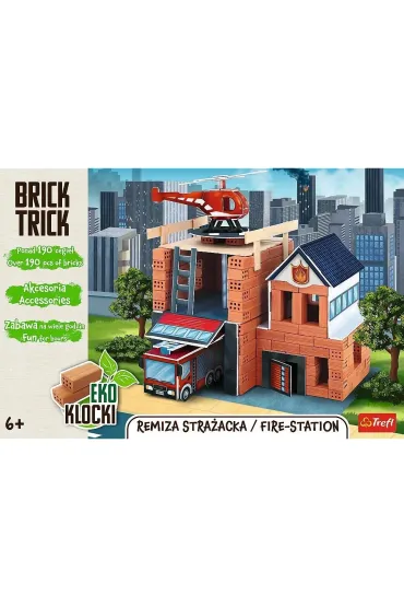 Brick Trick. Remiza Stra�acaka XL 61915