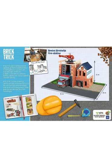 Brick Trick. Remiza Stra�acaka XL 61915