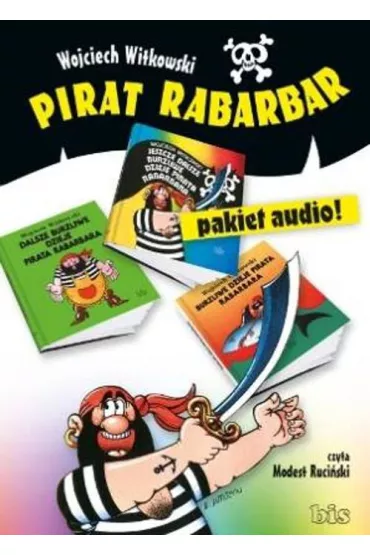 Audiobook Pakiet Pirat Rabarbar CD - Wojciech Witkowski