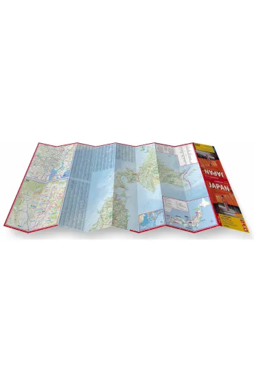 Japonia (Japan) laminowana mapa samochodowo-turystyczna 1:1 400 000