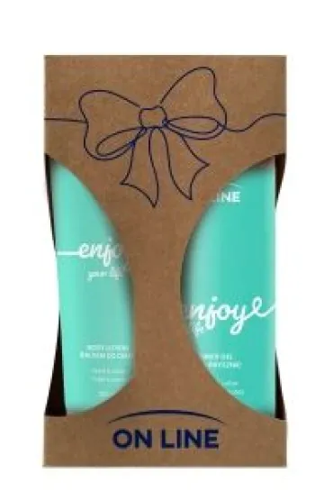 On Line Zestaw prezentowy Enjoy Your Life (�el pod prysznic + Balsam do cia�a) 500 ml + 250 ml