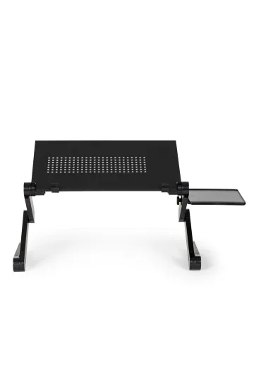 Modernhome Podstawka stolik stojak pod laptop aluminiowy sk�adany z regulacj� 2 blaty