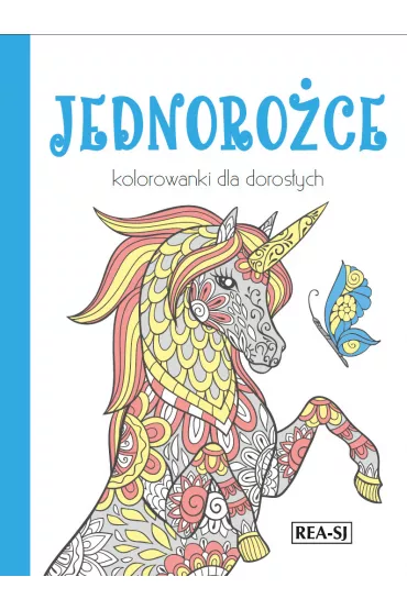 Kolorowanki dla doros�ych. Jednoro�ce