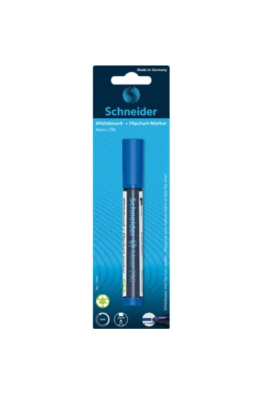 Schneider Marker do tablic Maxx 290 okr�g�y niebieski 2-3mm