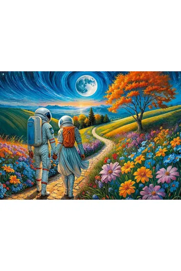 Puzzle 1000 el. Cosmic Love CherryPazzi