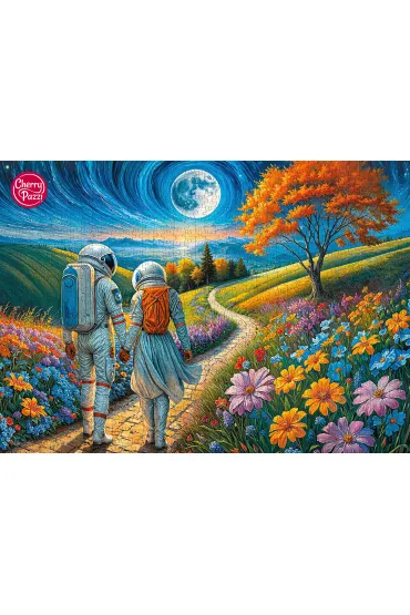 Puzzle 1000 el. Cosmic Love CherryPazzi