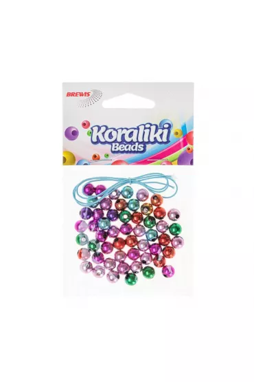 Brewis Koraliki metalowe do nawlekania 15g
