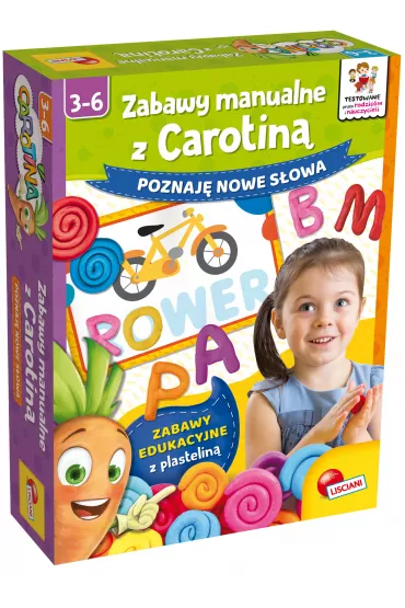 Zabawy Manualne z Carotin. Swka Lisciani