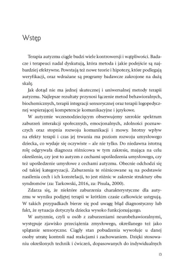 Integracja sensoryczna w autyzmie - Bo�enna Odowska-Szlachcic