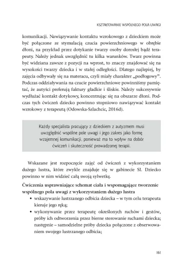 Integracja sensoryczna w autyzmie - Bo�enna Odowska-Szlachcic
