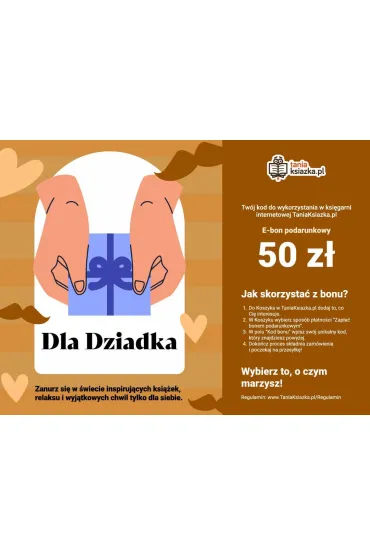 e-Bon Karta Podarunkowa Dla Dziadka 50 z� TaniaKsiazka.pl