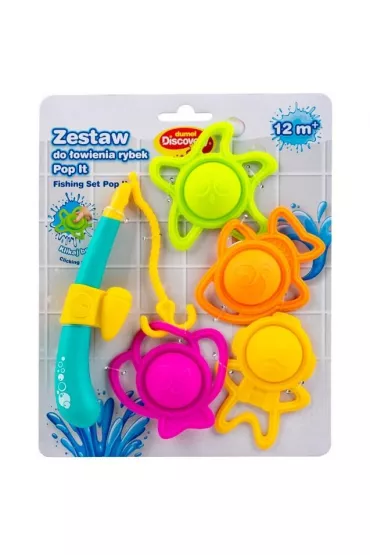 Zestaw do �owienia rybek Pop It Dumel