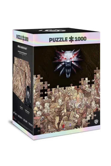 Puzzle 1000 el. The Witcher (Wied�min): Birthday Good Loot