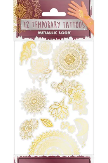 Tatua�e metaliczne Mehndi Grafix