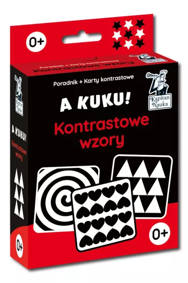 A kuku! Kontrastowe wzory. Poradnik + karty obrazkowe - Anna Zych