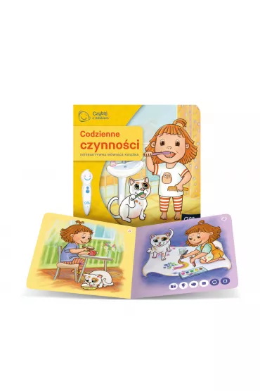 Czytaj z Albikiem. Codzienne czynno�ci. Interaktywna m�wi�ca ksi��ka - Lucie Krystl�kov�