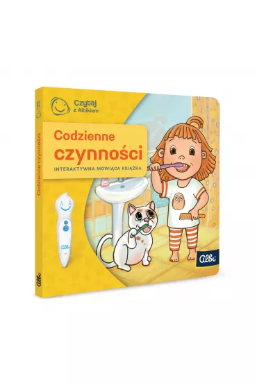 Czytaj z Albikiem. Codzienne czynno�ci. Interaktywna m�wi�ca ksi��ka - Lucie Krystl�kov�