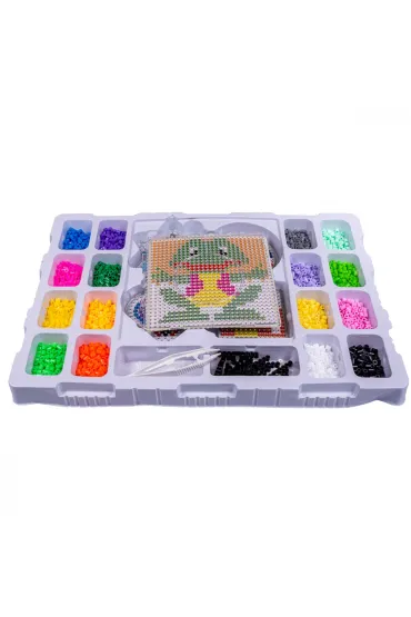 Koraliki do zgrzewania 3000el 39x27x4 mix wzor�w SMILY PLAY SP83640