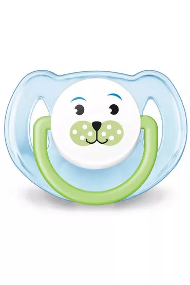 Avent Smoczek silikonowy do uspokajania - 6-18m - 2 szt