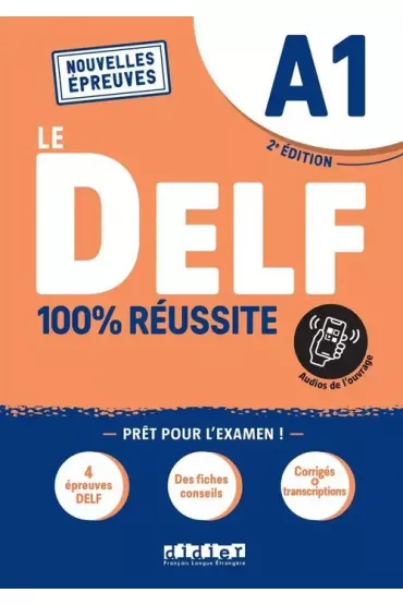 DELF A1 100% reussite podr�cznik + zawarto�� online Nowa formu�a 2022 - Boyer-Dalat Martine, Frappe Nicolas, Romain Chr�tien