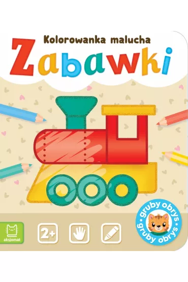 Zabawki. Kolorowanka malucha - Agnieszka Bator