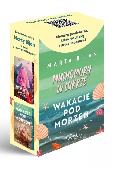 Pakiet: Muchomory w cukrze, Wakacje pod morzem - Marta Bijan