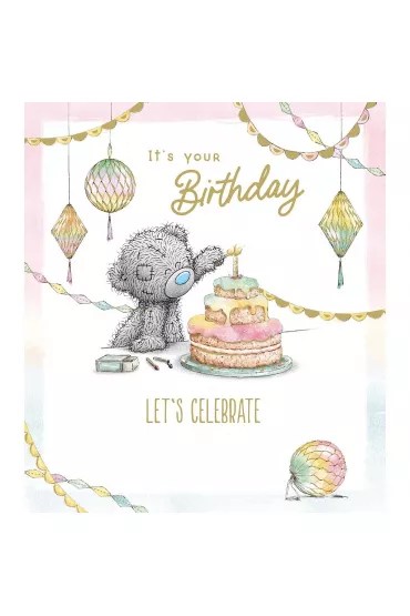 Carte Blanche Kartka urodzinowa Let's celebrate