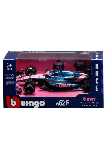 Formula Without Helmet & Plastic Stand Alpine A52 Bburago