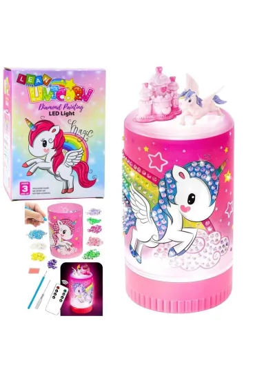 Jednoro�ec w s�oiku LED LeanToys