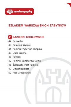 Audiobook azienki Krlewskie. Szlakiem warszawskich zabytkw mp3