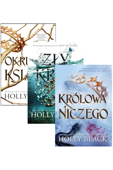 Pakiet Okrutny ksi���. Tomy 1-3: Okrutny ksi���, Z�y kr�l, Kr�lowa niczego - Holly Black