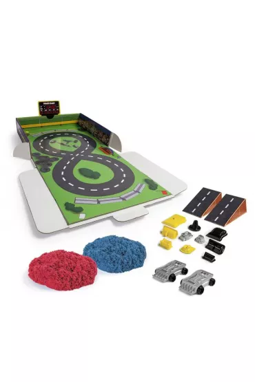 Spin Master Kinetic Sand Build Samochody - Zderzaki 340 g