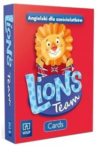 Lion's Team. Angielski dla sze�ciolatk�w. Cards