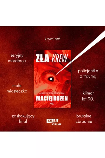 Z�a krew - Maciej  Ro�en