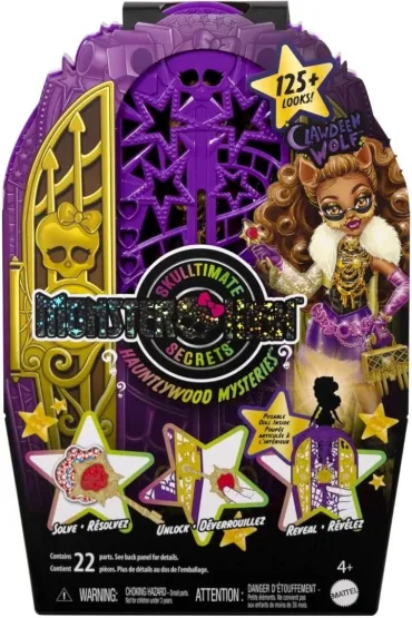 Monster High. Straszysekrety Clawdeen Wolf Mattel