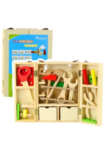 Zestaw Ma�ego Majsterkowicza 35el. LeanToys