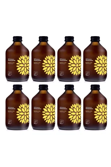 Vigo Yoko Kombucha z kurkum� i imbirem bezglutenowa Zestaw 8 x 330 ml Bio