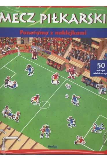 Mecz pi�karski Panorama z naklejkami