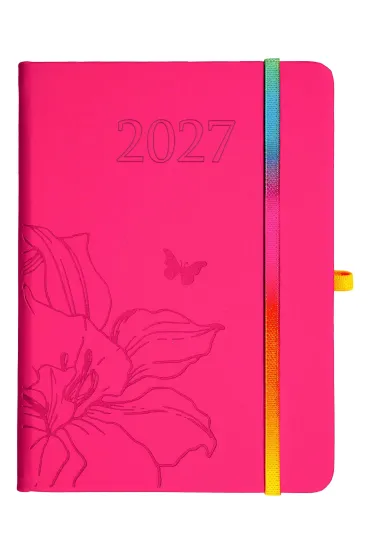 Kalendarz 2027 B6 tyg Hip hop r�owy