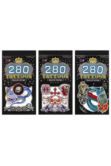 Tatua�e 9x16cm mix wzor�w Zawada