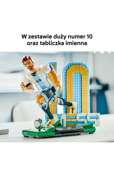 LEGO Editions Lionel Messi — pi�karska legenda 43015