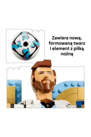 LEGO Editions Lionel Messi — pi�karska legenda 43015